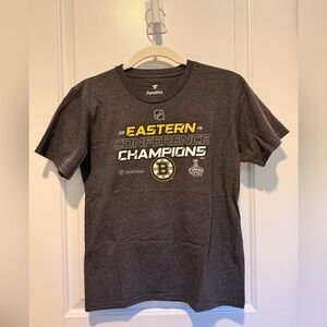 Boston Bruins Fanatics 2019 Eastern Conference Champions T-Shirt